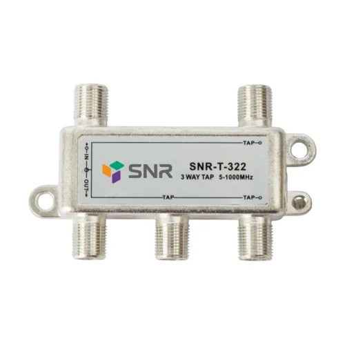Ответвитель абонентский SNR-T-322 на 3 отвода, вносимое затухание IN-TAP 22dB.