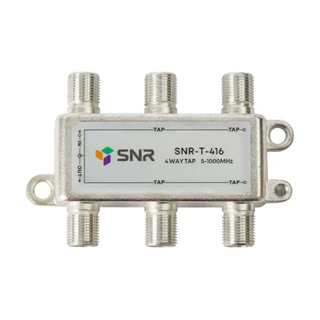 Ответвитель абонентский SNR-T-416, на 4 отвода, вносимое затухание IN-TAP 16dB.
