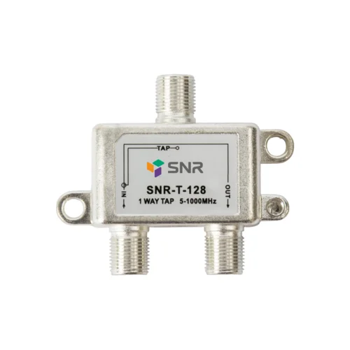 Ответвитель абонентский SNR-T-128 на 1 отвод вносимое затухание IN-TAP 28dB.