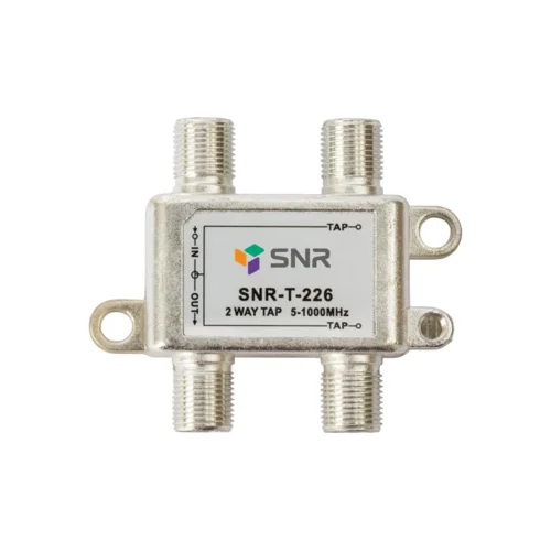 Ответвитель абонентский SNR-T-226 на 2 отвода, вносимое затухание IN-TAP 26dB.