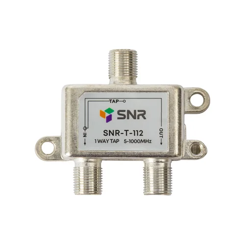 Ответвитель абонентский SNR-T-112 на 1 отвод вносимое затухание IN-TAP 12dB.