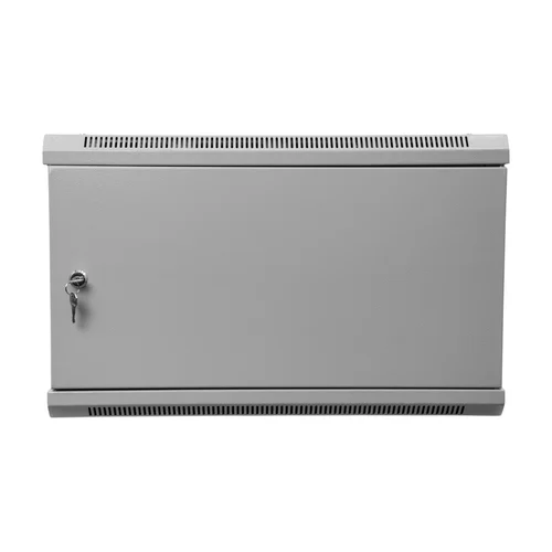 Шкаф телекоммуникационный настенный 6U, 600х600х370 (ШхГхВ) (металлическая дверь)