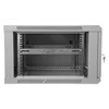Шкаф телекоммуникационный настенный 6U, 600х600х370 (ШхГхВ) (металлическая дверь)