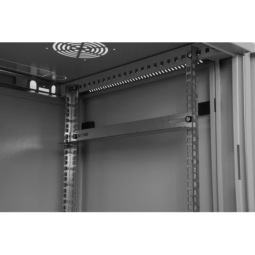 Шкаф телекоммуникационный настенный 9U, 600х600х500 (ШхГхВ) (металлическая дверь)