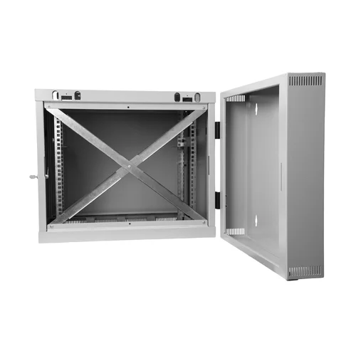 Шкаф телекоммуникационный настенный 9U, 600х550х500мм двухсекционный