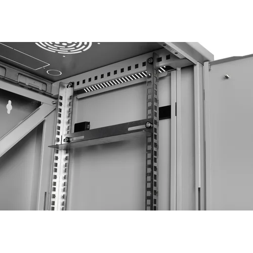 Шкаф телекоммуникационный настенный 12U, 600х550х635мм двухсекционный