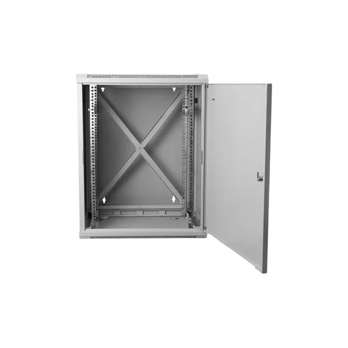 Шкаф телекоммуникационный настенный 15U, 600х550х770мм двухсекционный