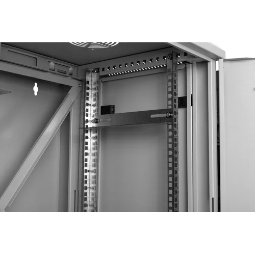 Шкаф телекоммуникационный настенный 15U, 600х550х770мм двухсекционный