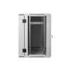 Шкаф телекоммуникационный настенный 15U, 600х550х770мм двухсекционный