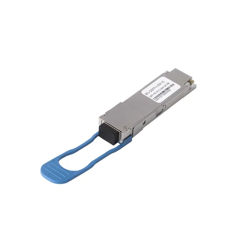 Двухволоконный модуль, QSFP+ 40GBASE-LR4, разъем LC, дальность до 10км (7dB)