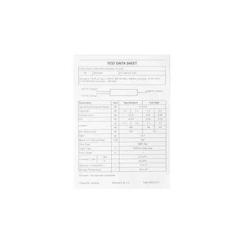 Модуль оптического уплотнения 1550TX/1550RX