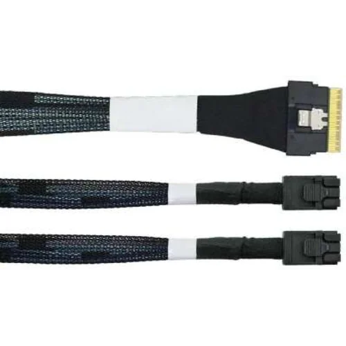 Кабель 2xHDmSAS-SlimSAS 1м, внутренний