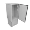 Шкаф уличный серии Real, 21U, 1194х626х613, RAL7035 (уценка)