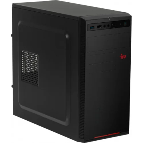 ПК IRU Home 310H5SE MT i3 10100 (3.6) 4Gb SSD240Gb UHDG 630 Free DOS GbitEth 400W черный (1610371)