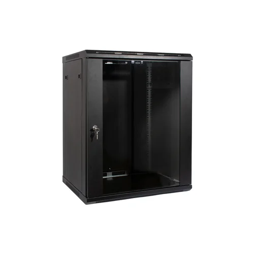 Шкаф телекоммуникационный настенный 15U, 600х450х770 (ШхГхВ)