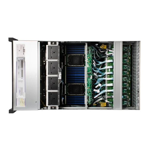 Серверная платформа SNR-SR4408LSG, 4U, Scalable Gen4,5, DDR5, 12xHDD, 8GPU, резервируемый БП