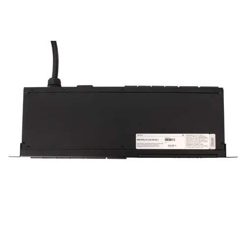 Блок розеток с функцией измерения серии SNR тип A 1U 19" выход 14*C13 с защитой от перегрузки вход 16A IEC60309 (1P+N+E)