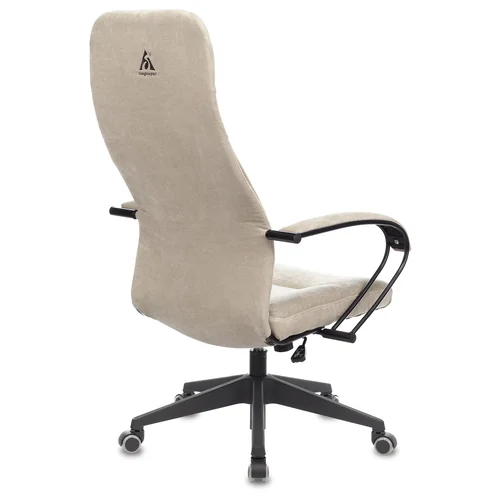 Кресло руководителя Бюрократ CH-608Fabric песочный Light-21 крестовина пластик