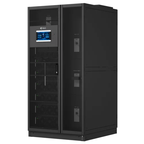 Шасси модульного источника бесперебойного питания он-лайн SNR серии SM 600кВА (6 слотов для силовых модулей 100кВА), 3ф:3ф, 10.4"LCD, IP20