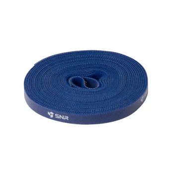 Лента (липучка) в рулоне, ширина 9мм, длина 5 метров, синяя