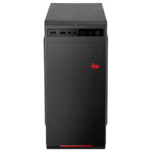 ПК IRU Home 310H5SE MT i3 10100 (3.6) 8Gb 1Tb 7.2k SSD240Gb UHDG 630 Free DOS GbitEth 400W черный (1