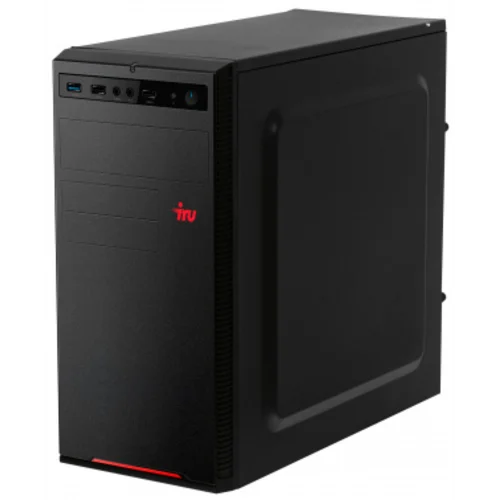 ПК IRU Home 310H5SE MT i3 10100 (3.6) 8Gb 1Tb 7.2k SSD240Gb UHDG 630 Free DOS GbitEth 400W черный (1