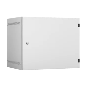 Настенный шкаф 19", 9U, металл, 540х400, серый