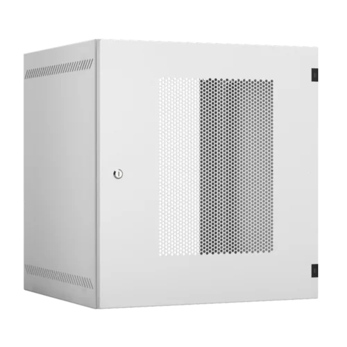 Настенный шкаф 19", 12U, перфорация, 540х500, серый
