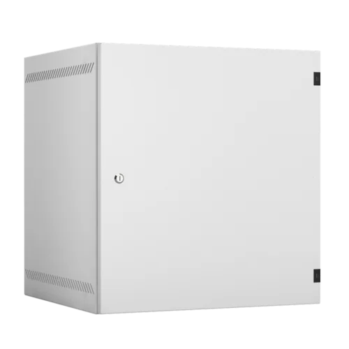 Настенный шкаф 19", 12U, металл, 540х500, серый