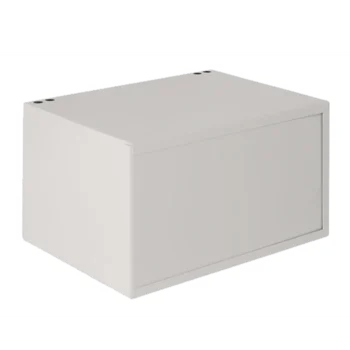 Настенный антивандальный шкаф пенального типа, 7U, Ш520хВ320хГ400мм, серый