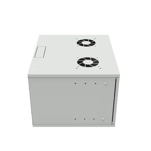 Шкаф телекоммуникационный настенный 6U, 523х450х332мм серия LITE (стеклянная дверь)