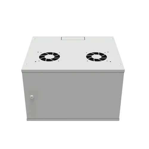 Шкаф телекоммуникационный настенный 6U, 523х450х332мм серия LITE (металлическая дверь)