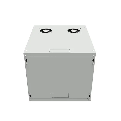 Шкаф телекоммуникационный настенный 9U, 523х600х465мм серия LITE (стеклянная дверь)