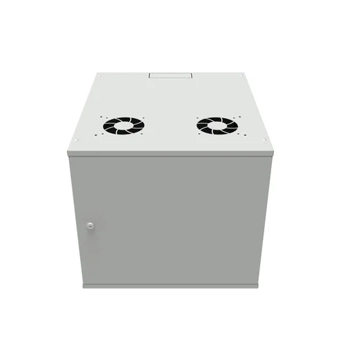 Шкаф телекоммуникационный настенный 9U, 523х600х465мм серия LITE (металлическая дверь)