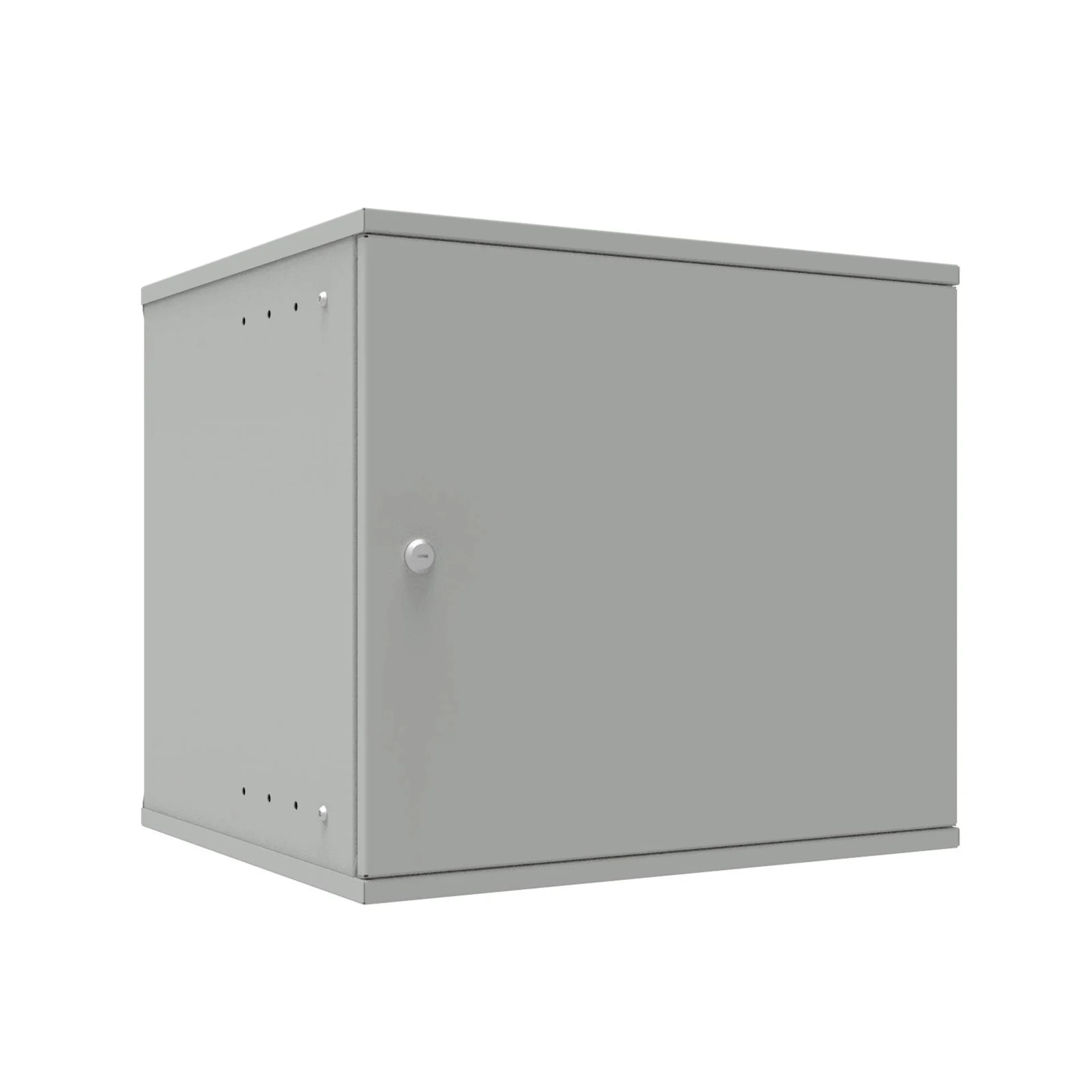 Шкаф телекоммуникационный настенный 9U, 523х450х465мм серия LITE (металлическая дверь)