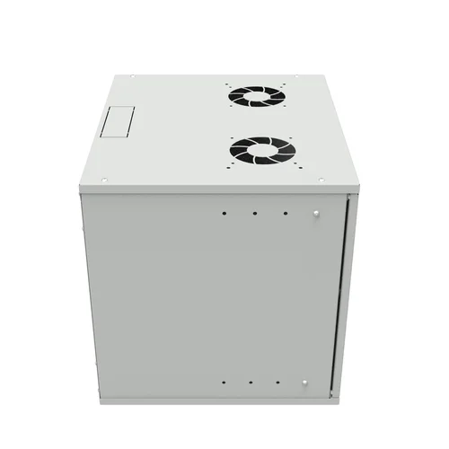 Шкаф телекоммуникационный настенный 9U, 523х450х465мм серия LITE (металлическая дверь)