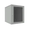 Шкаф телекоммуникационный настенный 12U, 523х600х599мм серия LITE (стеклянная дверь)
