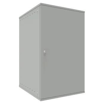 Шкаф телекоммуникационный настенный 18U, 523х600х866мм серия LITE (металлическая дверь)
