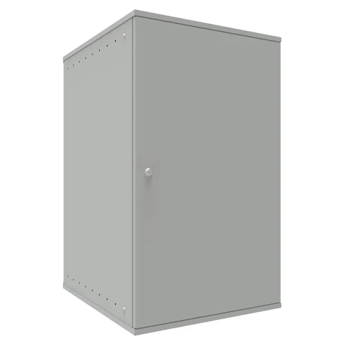 Шкаф телекоммуникационный настенный 18U, 523х600х866мм серия LITE (металлическая дверь)