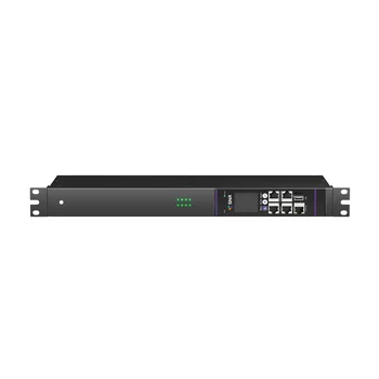 Блок розеток с функцией измерения и управления каждой розеткой серии SNR тип D выход 8*C13 вход 16A C20 (без шнура питания)