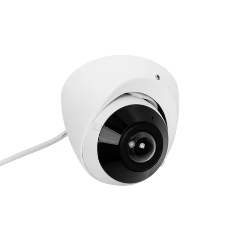 Камера сетевая купольная 5Мп OMNY HS-3605P1AWF16K-0 с микрофоном, объектив 1.68мм,обзор 180°, WDR, ИК-подсветка