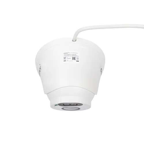Камера сетевая купольная 2Мп OMNY LD-3612EBAWF28K-DL с микрофоном, объектив 2.8мм, WDR и двойной подсветкой