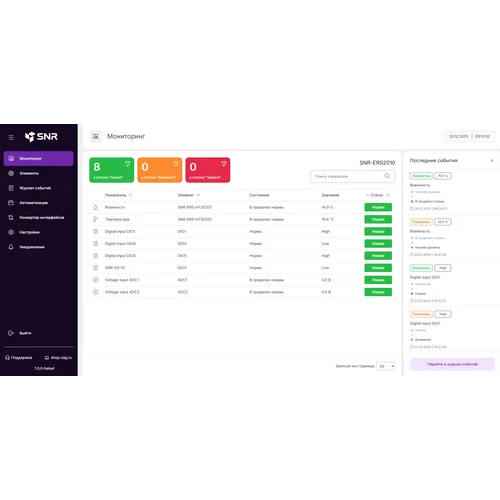 Контроллер мониторинга и управления ERS2010