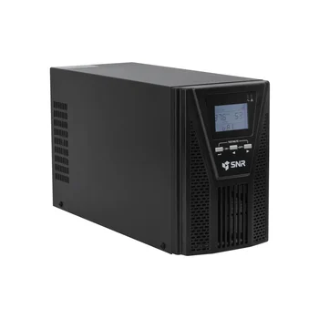 Источник бесперебойного питания онлайн SNR BASE 1000ВА/900Вт, 1ф:1ф, 24В(DC), LCD, 6А(ЗУ), без АКБ