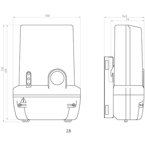 Счетчик электрической энергии однофазный многофункциональный CE208 C4.846.2.OR1.QYUDVFZ BLR01 SPDs
