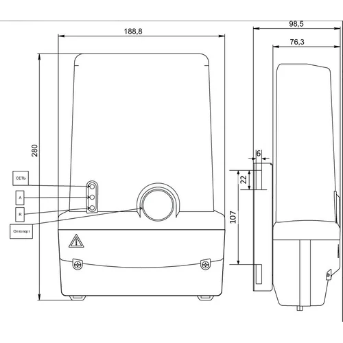 Счетчик электрической энергии трехфазный многофункциональный CE308 C36.746.OR1.QYDUVFZ BLR01 SPDs