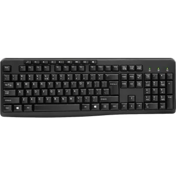 Клавиатура Оклик 305M черный USB Multimedia (1659987)