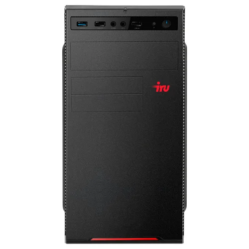 ПК IRU Home 320A3SE MT A6 9500 (3.5) 8Gb SSD240Gb R5 Windows 10 Home Single Language 64 GbitEth 400W черный