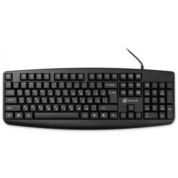 Клавиатура Оклик 105M черный USB (1678092)