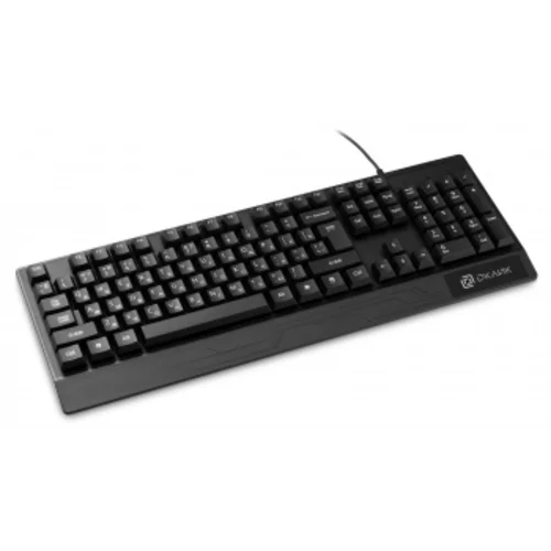 Клавиатура Оклик 115M черный USB (подставка для запястий) (1678098)